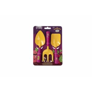 Työkalut lasten kasvimaalle.